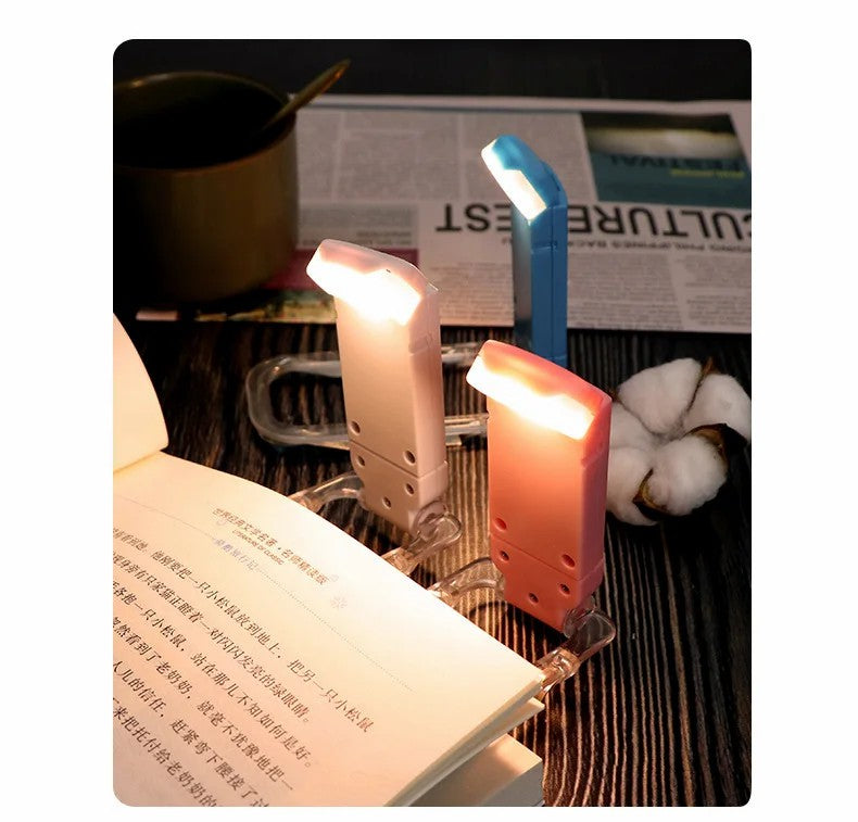 📘Lampe LED de Lecture Rechargeable – Lis Sans Fatigue, Où Tu Veux