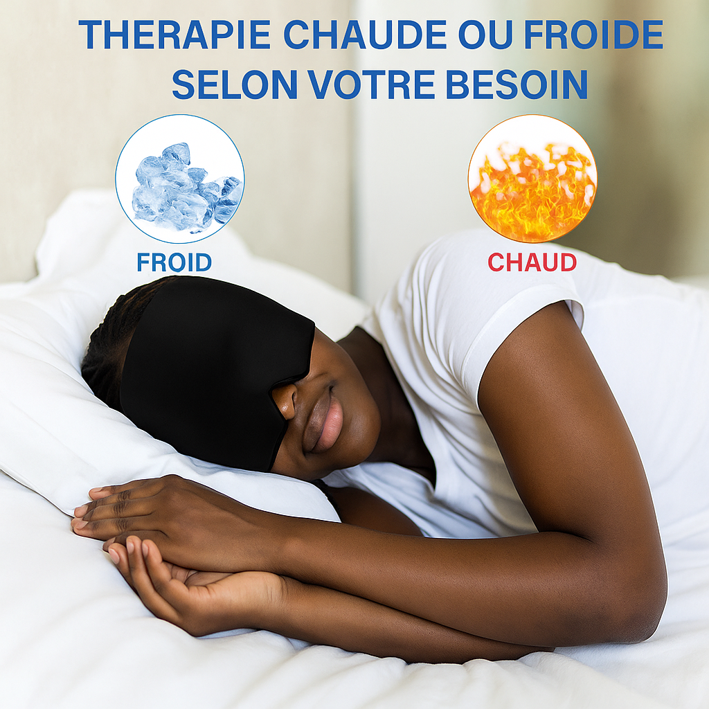 Bonnet anti-migraine soulagement naturel 🌿