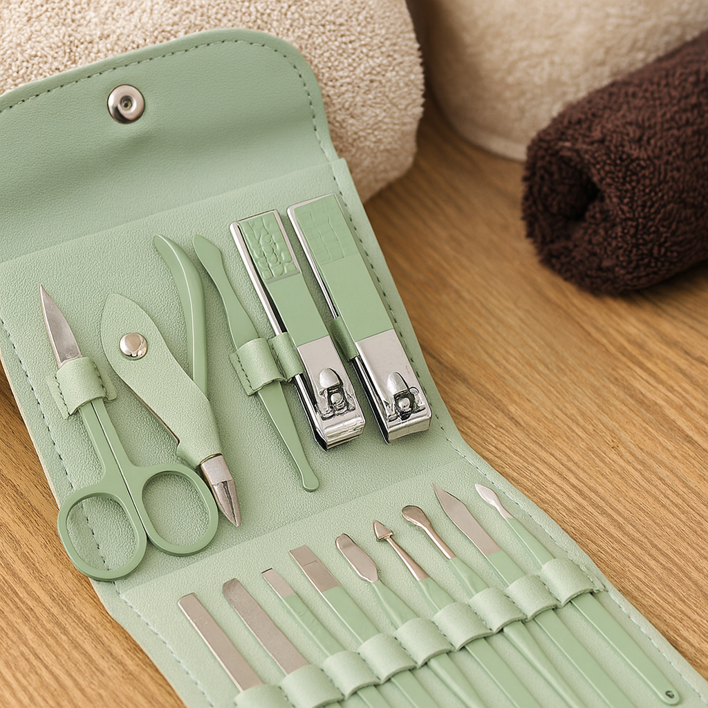 🏆 Kit Professionnel 16 Pièces – Manucure & Pédicure Complète