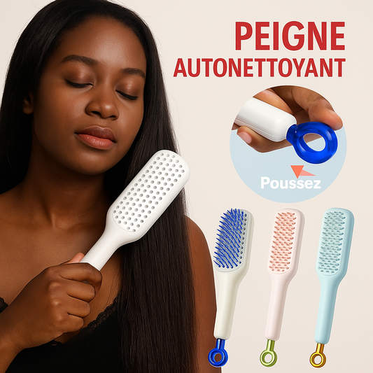 🌟 Peigne Autonettoyant & Masseur🌟