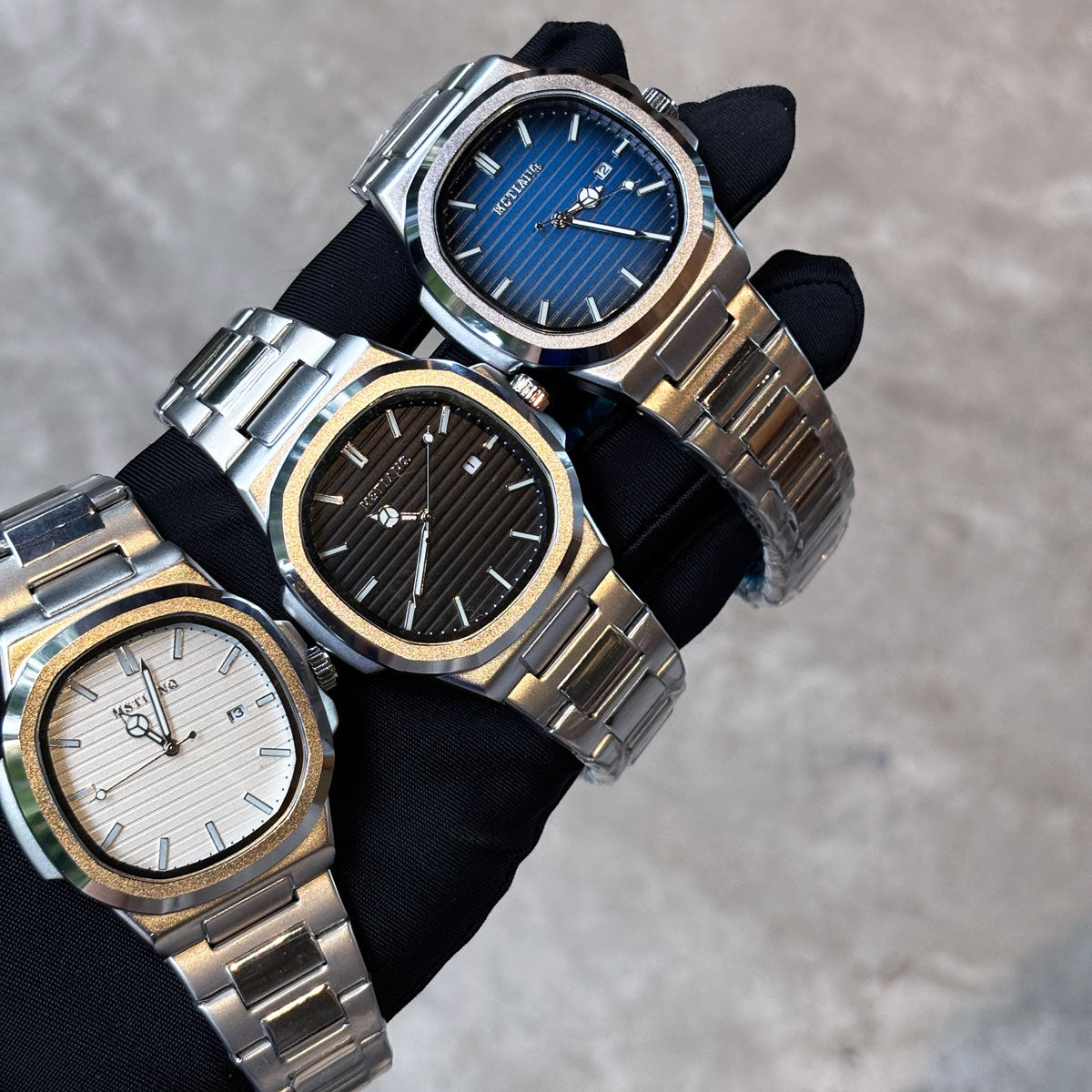 ⌚ Montre de Luxe en Acier Inoxydable