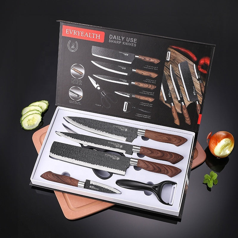 🔥 Ensemble Premium de 6 Couteaux Inox™