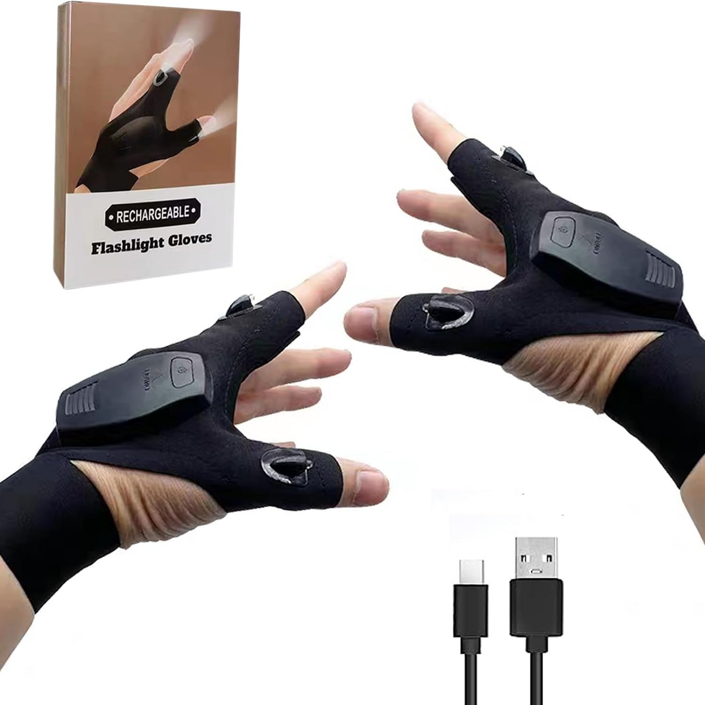 Gants LED Mains Libres