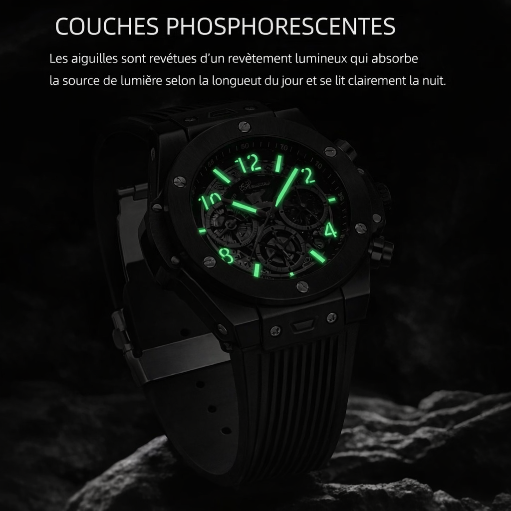 Montre de Luxe Homme | Livrée avec la boite d'origine