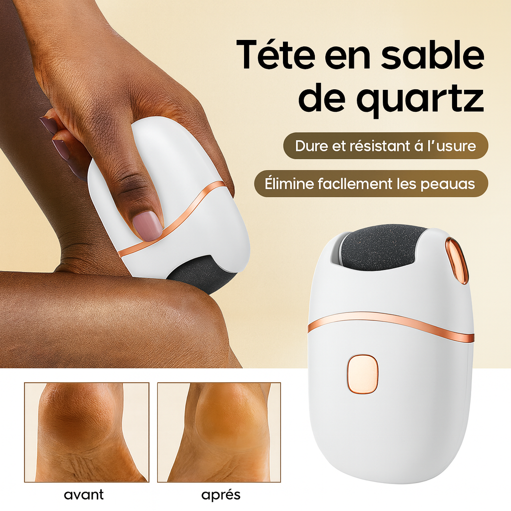 ✨ Appareil Électrique Anti-Callosités – Pieds Doux en 2 Minutes