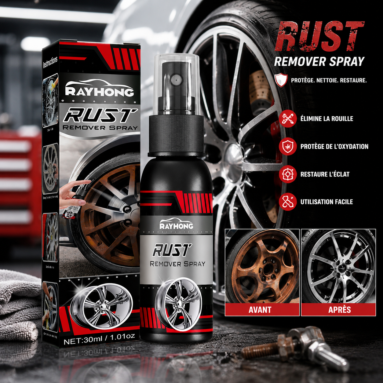Spray Anti-Rouille Pro