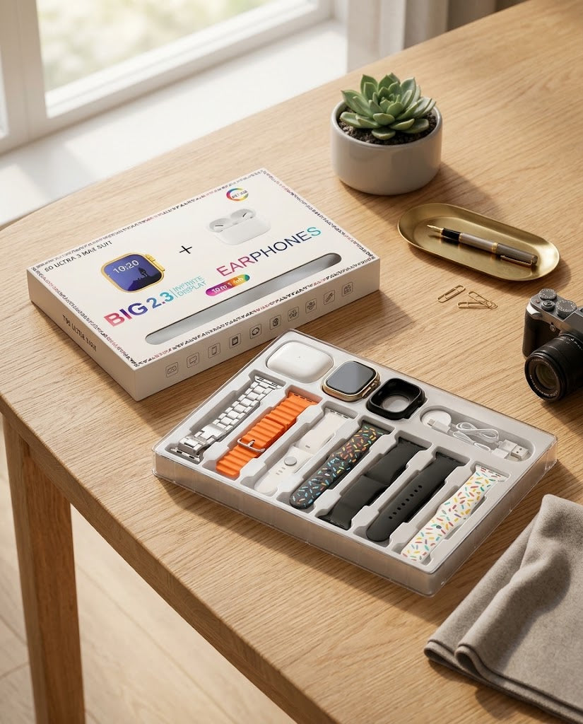Pack Smartwatch Ultra — Coffret Style & Connectivité