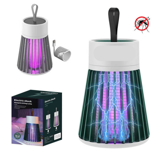 Piège Anti-Moustique Électrique Rechargeable