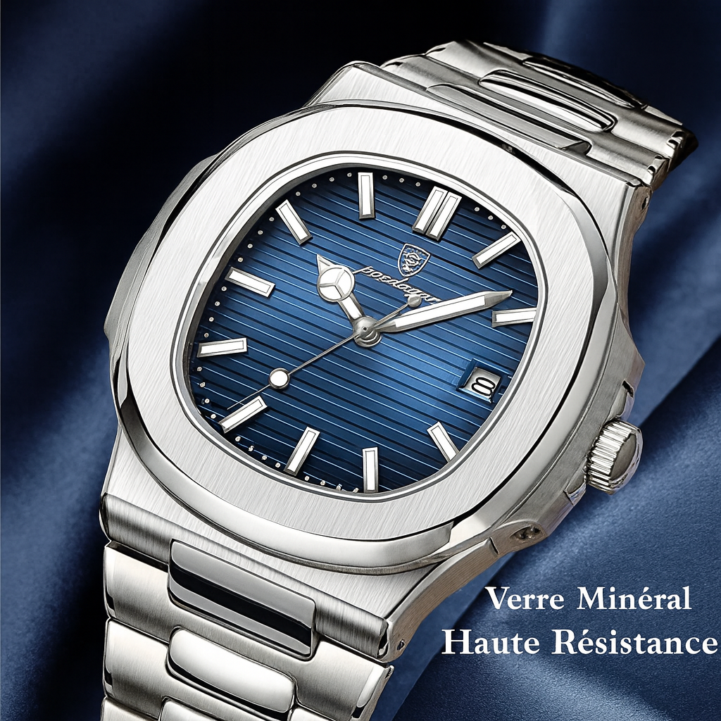 ⌚ Montre Élégante en Acier Inoxydable