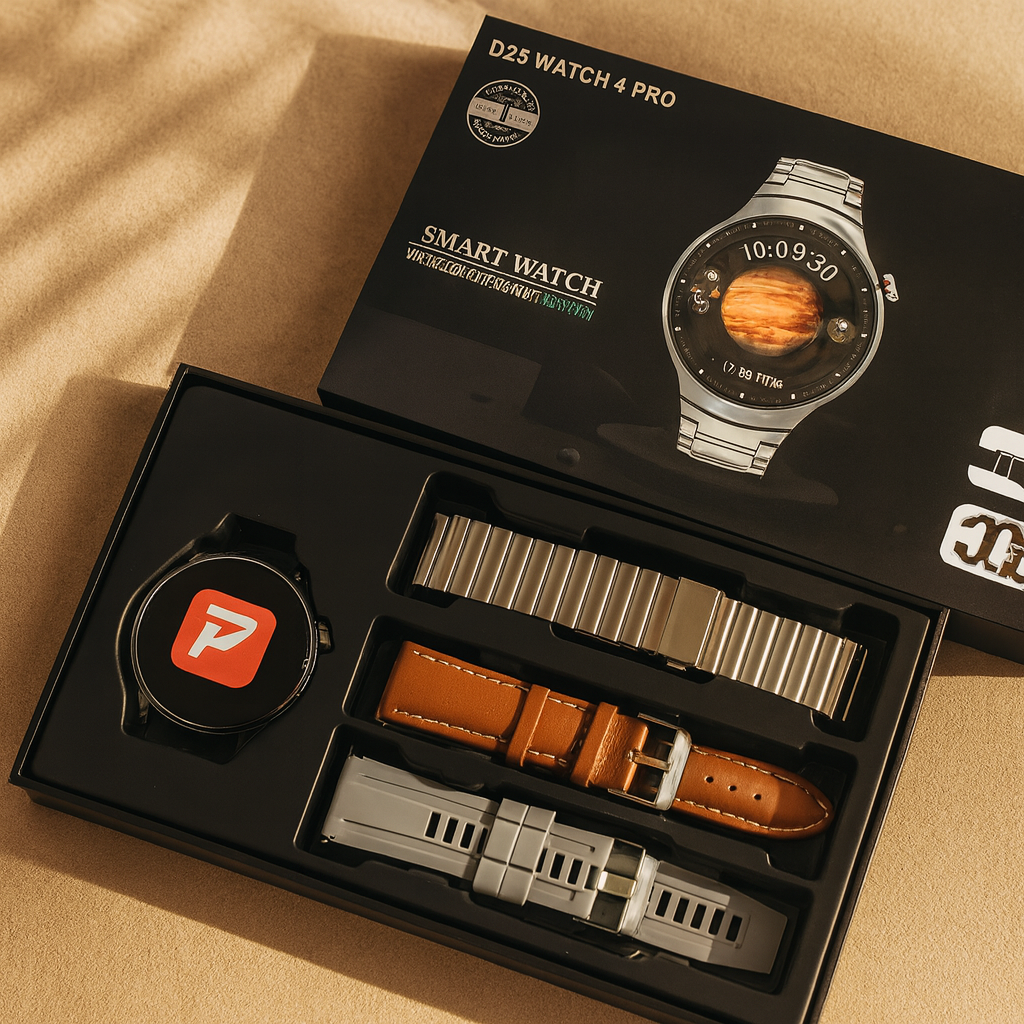 ⌚✨ D25 Watch 4 Pro – L’élégance connectée à votre poignet !