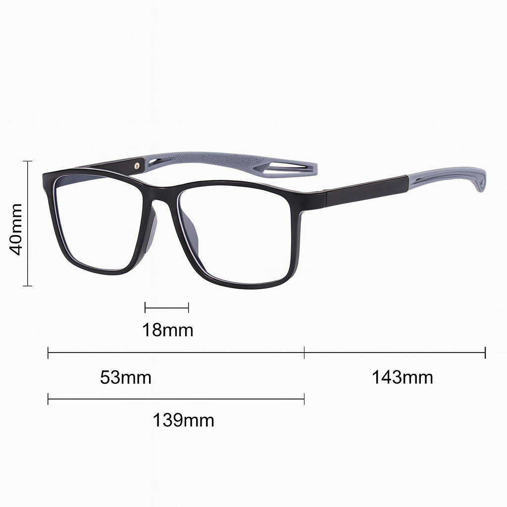 🕶️ Lunettes PhotoGrey - Anti-Lumiere Bleue